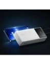 Powerbank Baseus EnerFill FP41 30000mAh 22.5W z kablem Baseus Simple USB-A / USB-C 3A 30cm biały