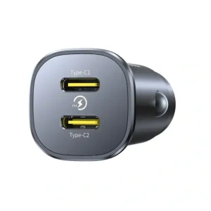 Ładowarka samochodowa Baseus GoTrip 2xUSB-C 30W czarna