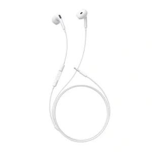 Słuchawki douszne Baseus Encok HZ19 mini jack 3.5mm białe