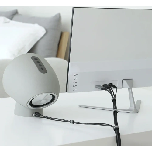 Taśma rzepowa Baseus Circle Velcro organizer 50cm czarna