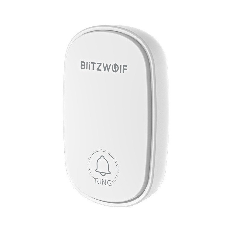 BlitzWolf Distributor - 5907489603997 - BLZ257 - BlitzWolf BW-DB1 Wireless RF 433MHz Self-generating Doorbell - B2B homescreen