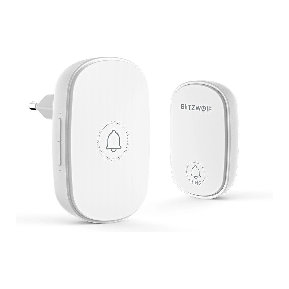 Hurtownia GSM - Bezdrátový zvonek do dveří Blitzwolf BW-DB1 RF433MHz - BLZ257 - {ean13} - Hurt