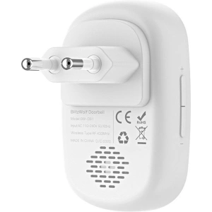 Hurtownia GSM - Bezprzewodowy dzwonek do drzwi Blitzwolf BW-DB1 RF433MHz - BLZ257 - {ean13} - Hurt