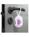 Wykrywacz ukrytych kamer Baseus Heyo Series II z alarmem i mini latarką + kabel Baseus Simple USB-A / USB-C biały