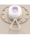 Wykrywacz ukrytych kamer Baseus Heyo Series II z alarmem i mini latarką + kabel Baseus Simple USB-A / USB-C biały