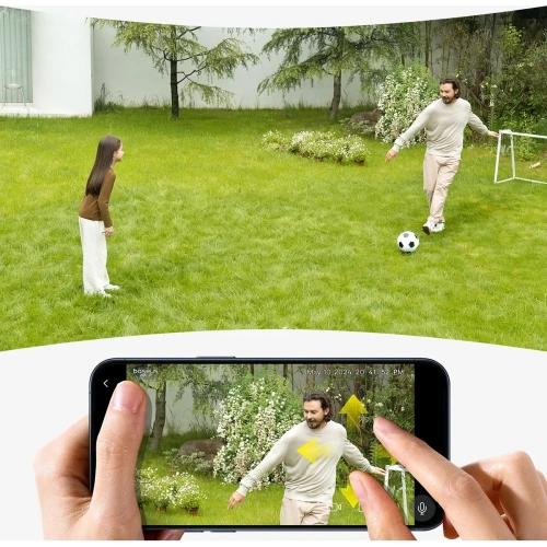 Zewnętrzna kamera Baseus Security S1 2K biała