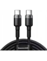 Kabel Baseus Cafule USB-C / USB-C 100W PD 2.0 2m szaro-czarny