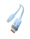Kabel Baseus Explorer 100W USB-C - USB-C z inteligentnym czujnikiem temperatury 1m niebieski