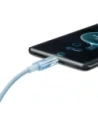 Kabel Baseus Explorer 100W USB-C - USB-C z inteligentnym czujnikiem temperatury 1m niebieski