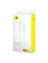 Kabel Baseus Explorer 100W USB-C - USB-C z inteligentnym czujnikiem temperatury 1m niebieski