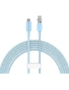 Kabel Baseus Explorer 100W USB-C - USB-C z inteligentnym czujnikiem temperatury 2m niebieski