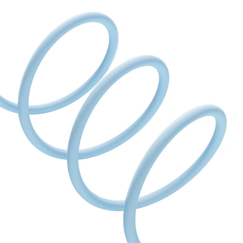 Kabel Baseus Pudding USB-A / USB-C 100W 2m niebieski