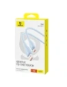 Kabel Baseus Pudding USB-A / USB-C 100W 2m niebieski