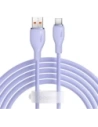 Kabel Baseus Pudding USB-A / USB-C 100W 2m fioletowy