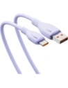 Kabel Baseus Pudding USB-A / USB-C 100W 2m fioletowy