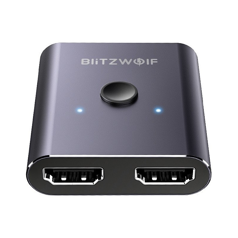 Hurtownia BlitzWolf - 5907489603935 - BLZ261BLK - Przełącznik / Switch HDMI 2x1 BlitzWolf BW-HDC2, 4K (czarny) - B2B homescreen