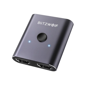 Przełącznik / Switch HDMI 2x1 BlitzWolf BW-HDC2, 4K (czarny)