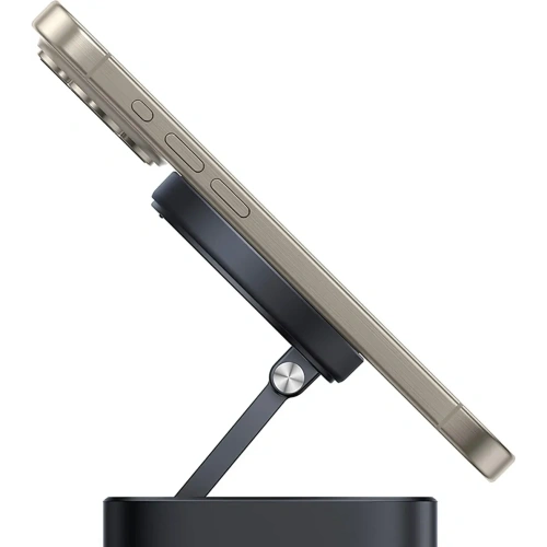 HUB Baseus MagPro Series II USB-C / ładowarka kompatybilna z MagSafe 15W, HDMI, USB-A, USB-C, SD/TF czarny