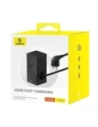 Stacja ładująca Baseus PowerCombo Tower 100W 2xAC, 2xUSB-A + 2x USB-C 1.5m czarna