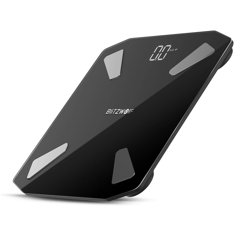 Hurtownia GSM - Inteligentna waga WiFi BlitzWolf BW-SC3 z 13 funkcjami pomiaru ciała (czarna) - BLZ263BLK - {ean13} - Hurt