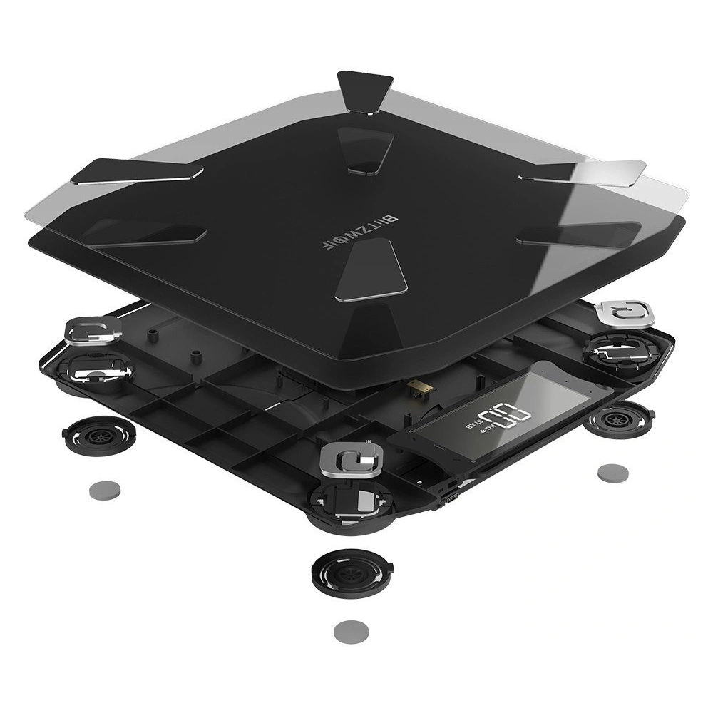 Wholesale BlitzWolf BW-SC3 smart scale WiFi with 13 body measurement functions (black) - BLZ263BLK - {ean13} - Hurt