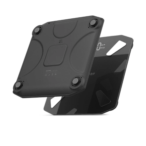 Inteligentna waga WiFi BlitzWolf BW-SC3 z 13 funkcjami pomiaru ciała (czarna)