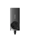 Stacja ładująca Baseus GaN3 Pro 65W AC + 2xUSB-C + 2xUSB-A z kablem Baseus Xiaobai USB-C / USB-C 100W 1m czarna