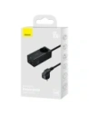 Stacja ładująca Baseus GaN3 Pro 65W AC + 2xUSB-C + 2xUSB-A z kablem Baseus Xiaobai USB-C / USB-C 100W 1m czarna