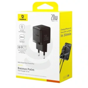 Ładowarka sieciowa Baseus Palm 20W USB-C czarna