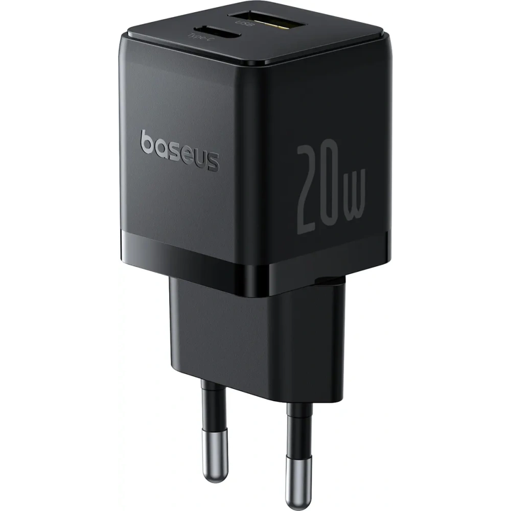 Ładowarka sieciowa Baseus Palm 20W USB-A, USB-C czarna