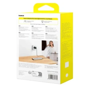 Ładowarka sieciowa Baseus Palm 30W USB-C biała