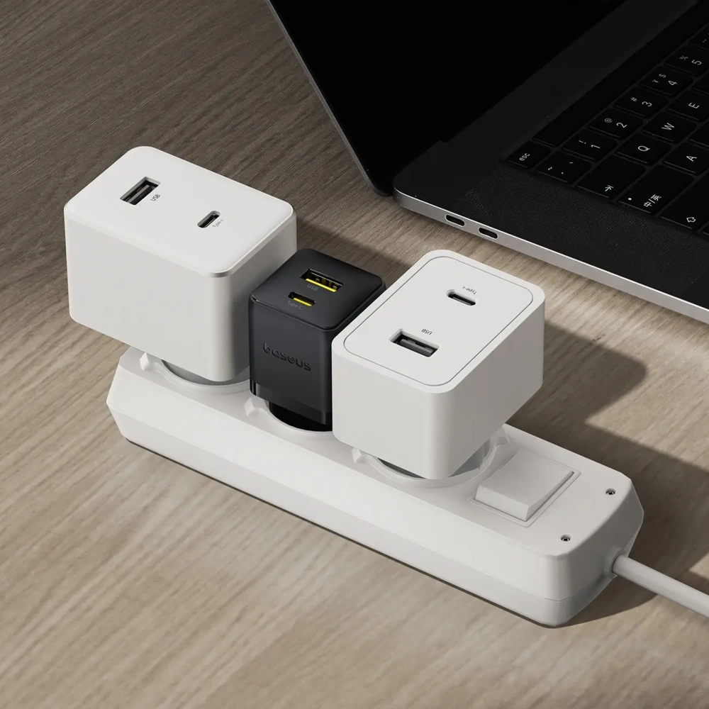 Ładowarka sieciowa Baseus Palm 20W USB-A, USB-C czarna