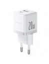 Ładowarka sieciowa Baseus Palm 20W USB-A, USB-C biała