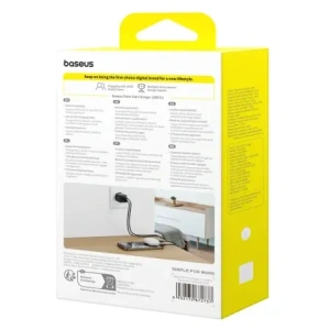Ładowarka sieciowa Baseus Palm 20W USB-A, USB-C czarna