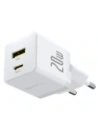 Ładowarka sieciowa Baseus Palm 20W USB-A, USB-C biała