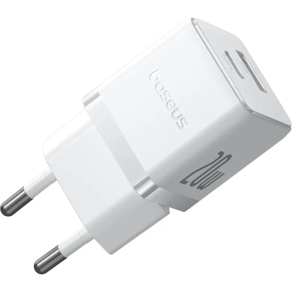 Ładowarka sieciowa Baseus Palm 20W USB-A, USB-C biała