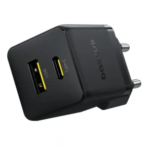 Ładowarka sieciowa Baseus Palm 30W USB-A, USB-C czarna