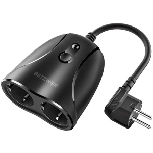 Hurtownia GSM - Inteligentna zewnętrzna wtyczka Blitzwolf BW-SHP14, podwójna, 3680W, IP44 - BLZ266 - {ean13} - Hurt