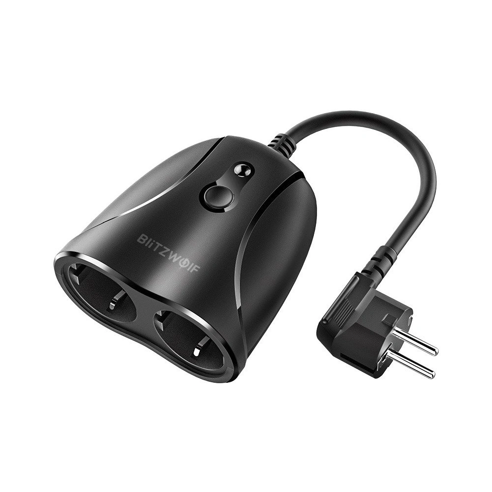Hurtownia GSM - Inteligentna zewnętrzna wtyczka Blitzwolf BW-SHP14, podwójna, 3680W, IP44 - BLZ266 - {ean13} - Hurt