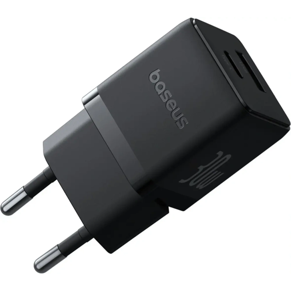 Ładowarka sieciowa Baseus Palm 30W USB-A, USB-C czarna