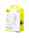 Ładowarka sieciowa Baseus Palm 20W USB-A, USB-C biała