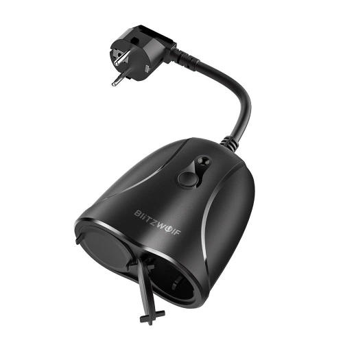 Inteligentna zewnętrzna wtyczka Blitzwolf BW-SHP14, podwójna, 3680W, IP44