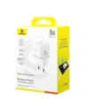 Ładowarka sieciowa Baseus Palm 30W USB-A, USB-C biała
