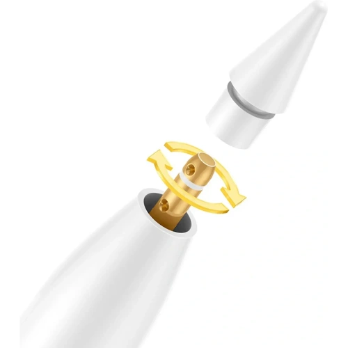 Rysik aktywny Baseus Smooth Writing 3 ładowany przewodowo stylus z wykrywaniem kąta pisania biały