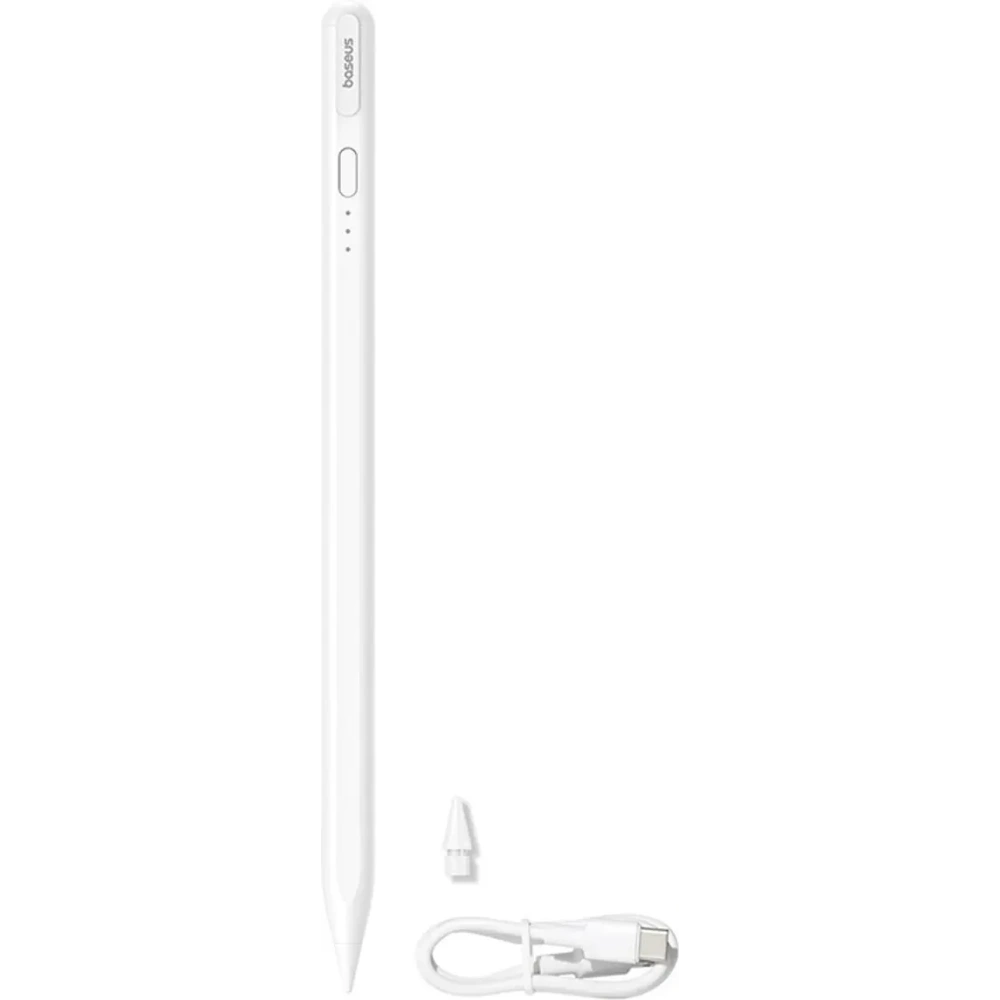 Rysik aktywny Baseus Smooth Writing 3 ładowany przewodowo stylus z wykrywaniem kąta pisania biały