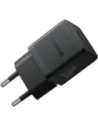 Ładowarka sieciowa Baseus Palm 1C 20W z kablem Baseus Mini White USB-C 60W 20V/3A 1m czarna