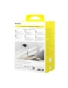Ładowarka sieciowa Baseus Palm 1C 20W z kablem Baseus Mini White USB-C 60W 20V/3A 1m czarna