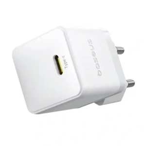 Ładowarka sieciowa Baseus Palm 1C 20W z kablem Baseus Mini White USB-C 60W 20V/3A 1m biała