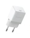 Ładowarka sieciowa Baseus Palm 1C 20W z kablem Baseus Mini White USB-C 60W 20V/3A 1m biała