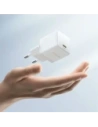Ładowarka sieciowa Baseus Palm 1C 20W z kablem Baseus Mini White USB-C 60W 20V/3A 1m biała